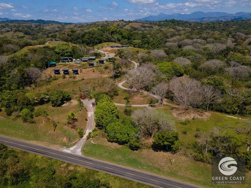 Esterillos Oceanfront 1.2-Acre Lot: Panoramic Pacific Views in Dos Colinas — view 9, Esterillos, Parrita, Costa Rica