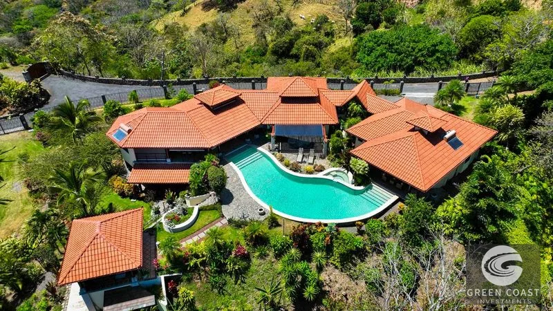 Balinese Resort-Style Oasis: 1.75-Acre Luxury Estate with Lagoon Pool in Atenas — view 1, Atenas, Costa Rica