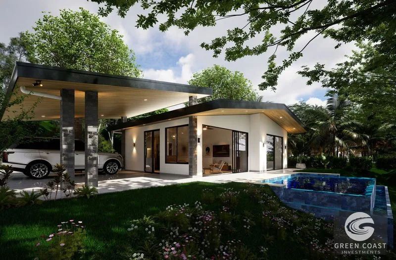 Modern 2-BR Atenas Villa with Private Pool, Vaulted Ceilings & Panoramic Valley Views — view 2, Atenas, Costa Rica