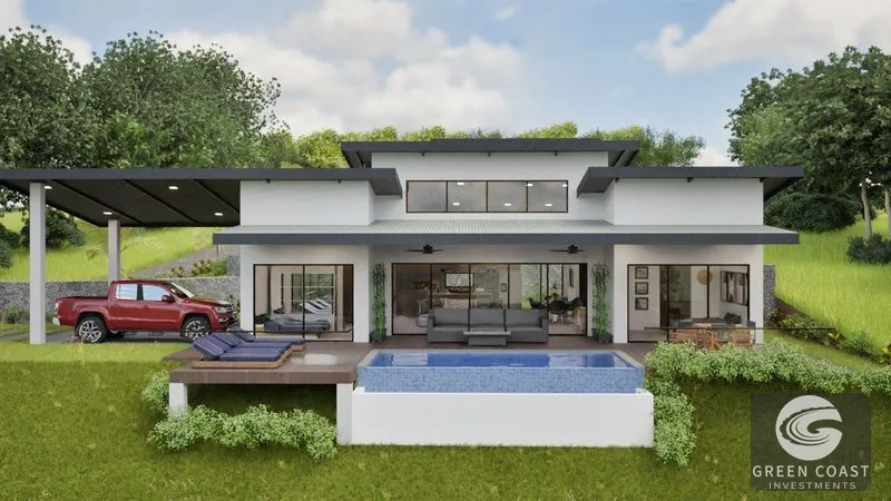 Luxury 4BR Atenas Estate: Panoramic Views, Private Guest House & Pool in Exclusive Gated Community — view 2, Escazú, Costa Rica