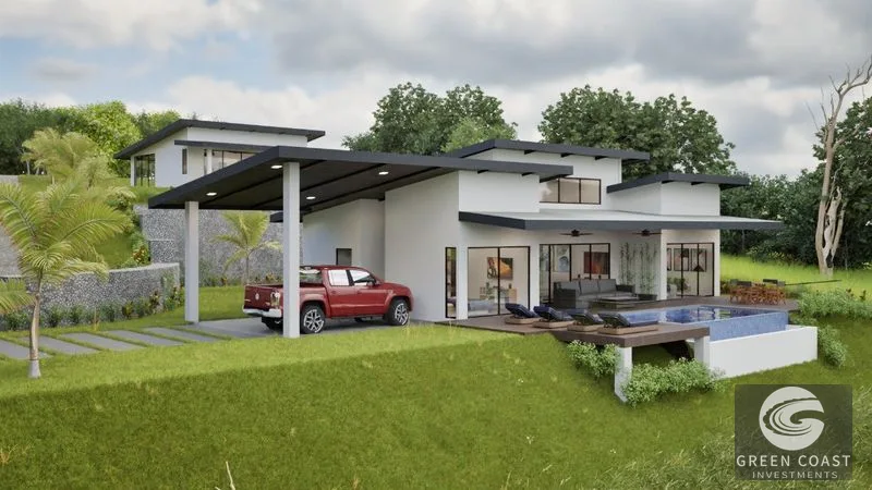 Luxury 4BR Atenas Estate: Panoramic Views, Private Guest House & Pool in Exclusive Gated Community — view 4, Escazú, Costa Rica