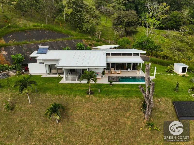 Mediterranean Luxury Villa with Pool and Mountain Views in Atenas — view 1, Atenas, Costa Rica