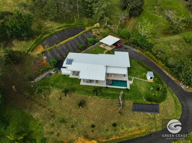 Mediterranean Luxury Villa with Pool and Mountain Views in Atenas — view 2, Atenas, Costa Rica