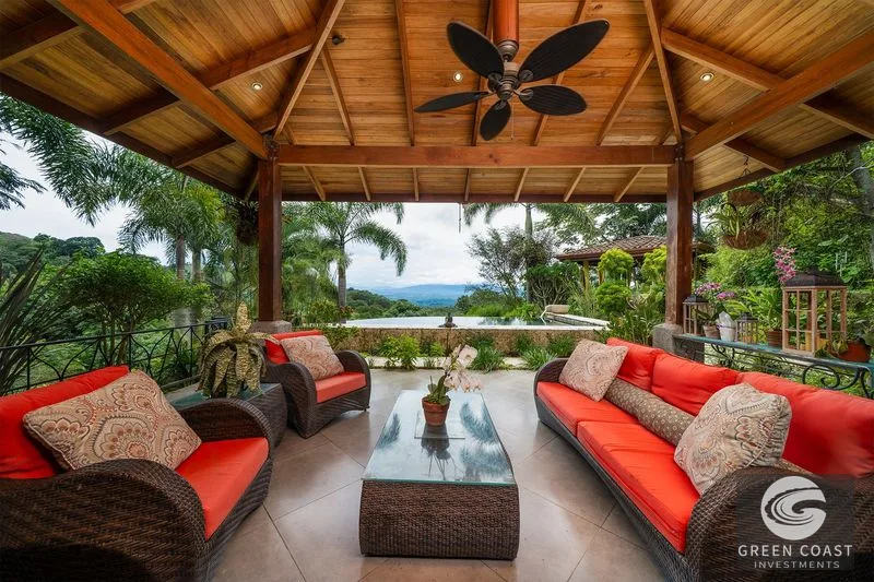 Modern 2BR Atenas Villa with Panoramic Views & Private Pool in Secure Las Palmas Gated Community — view 1, Atenas, Costa Rica