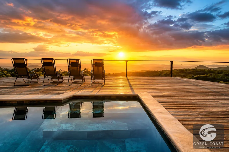 Atenas 4-Villa Ocean View Estate: 5-Acre Multi-Family Retreat with Pool — view 5, Concepcion, Atenas, Costa Rica