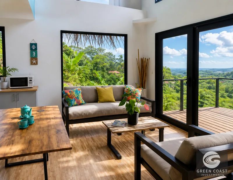 Atenas 4-Villa Ocean View Estate: 5-Acre Multi-Family Retreat with Pool — view 6, Concepcion, Atenas, Costa Rica