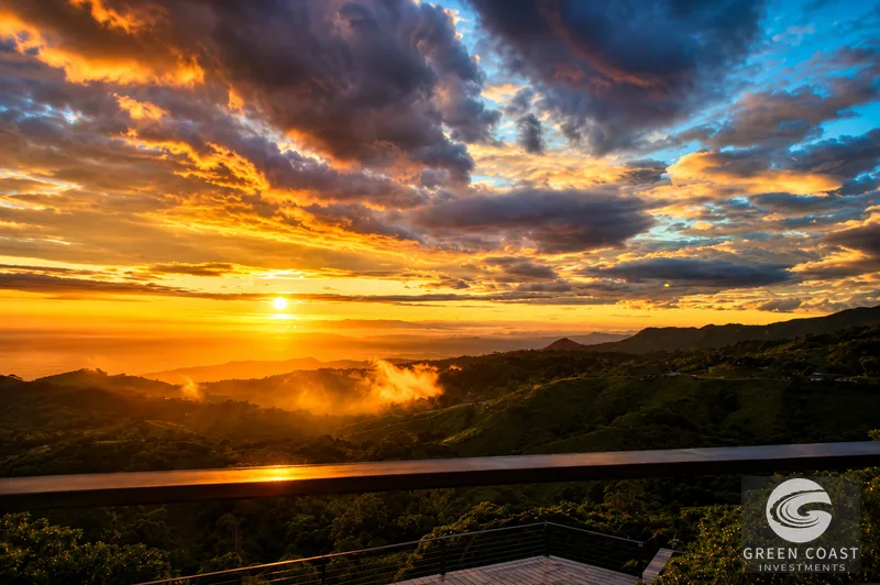 Atenas 4-Villa Ocean View Estate: 5-Acre Multi-Family Retreat with Pool — view 7, Concepcion, Atenas, Costa Rica