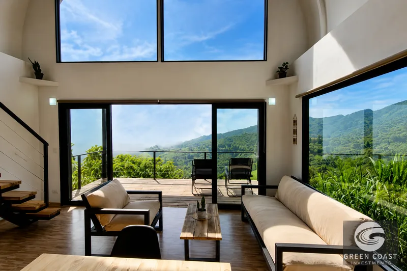 Atenas 4-Villa Ocean View Estate: 5-Acre Multi-Family Retreat with Pool — view 14, Concepcion, Atenas, Costa Rica