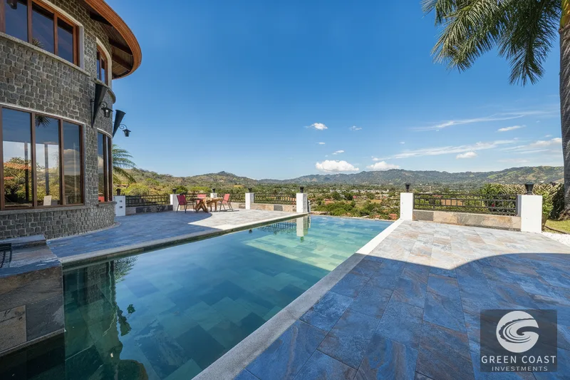 5-Bed Castle-Style Luxury Estate with Infinity Pool and Panoramic Views in Atenas Gated Community — view 3, Atenas, Costa Rica