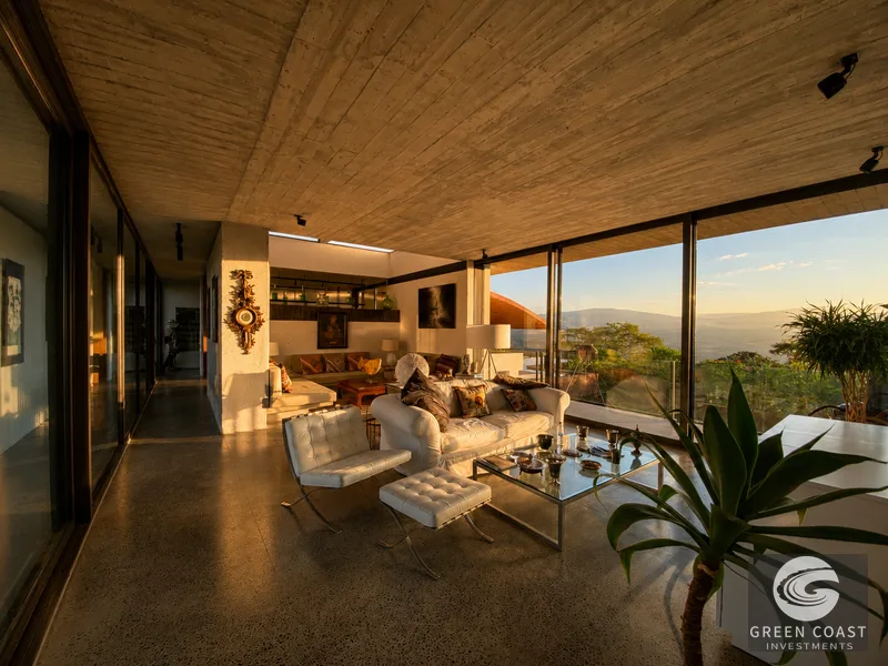 Atenas Luxury Estate: Contemporary 3BR Home & Boutique Retreat with Panoramic Central Valley Views — view 24, Escazú, Costa Rica
