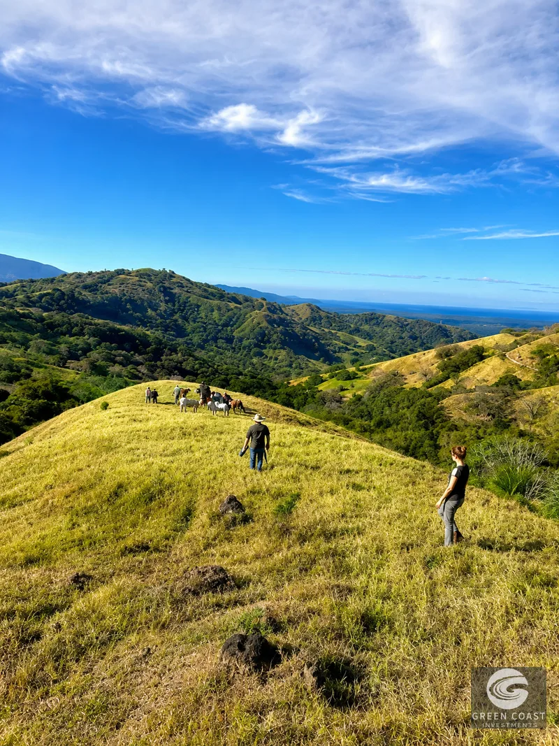 50-Acre Ocean View Farm with Dual Rivers & Waterfalls in Atenas — view 1, Desmonte, Atenas, Costa Rica