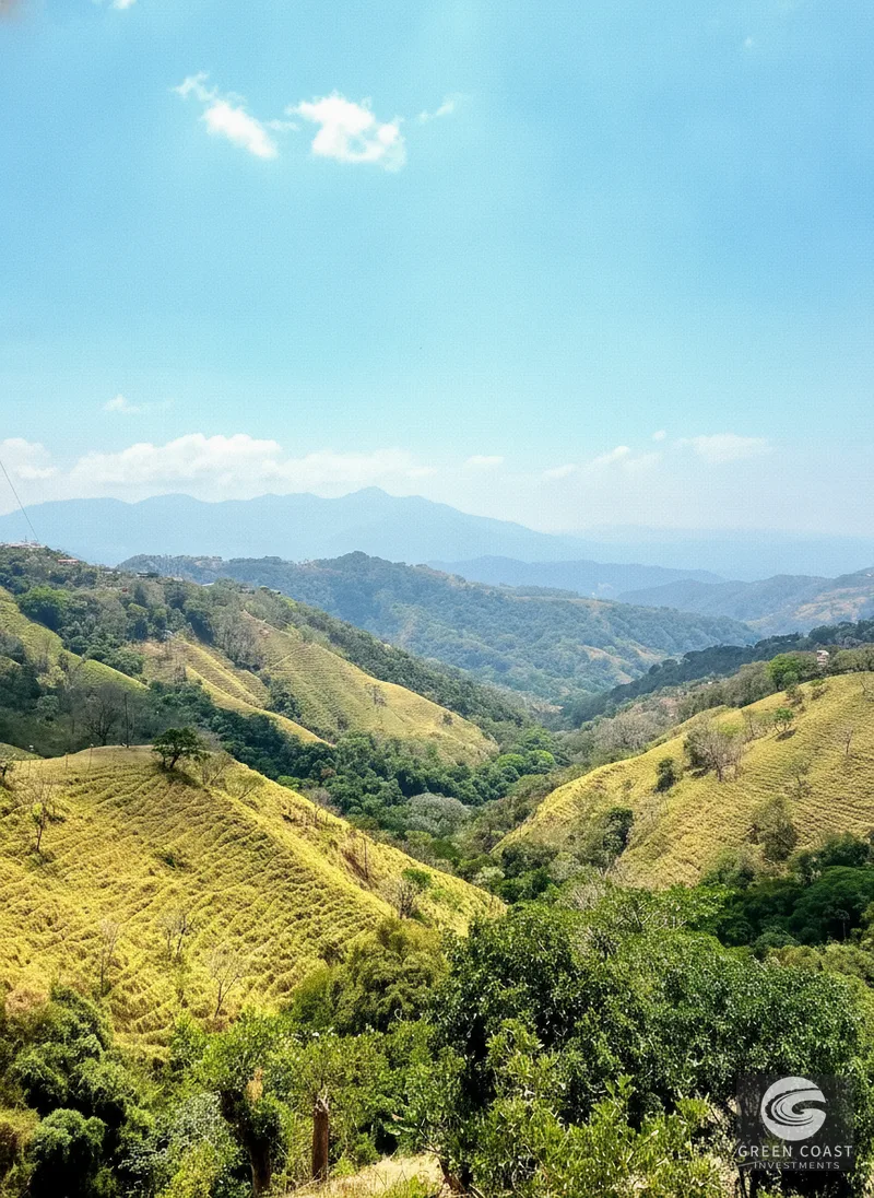 50-Acre Ocean View Farm with Dual Rivers & Waterfalls in Atenas — view 17, Desmonte, Atenas, Costa Rica