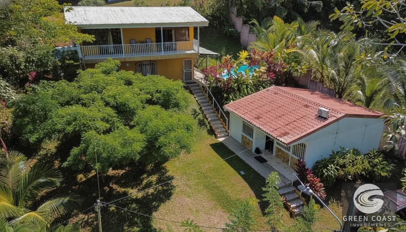 Playa Pita 4BR Coastal Estate: Dual-Home Property with Pool Just Steps from the Beach — view 2, Tárcoles, Garabito, Costa Rica