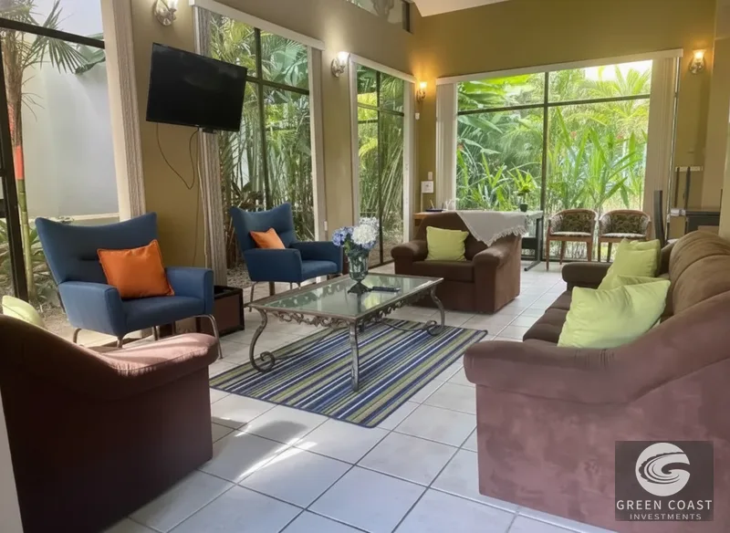 Luxury 3BR Beachfront Villa with Private Pool in Jacó | Green Coast Investments — view 6, Jacó, Garabito, Costa Rica