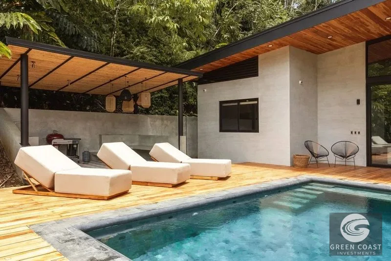 Pavones Luxury Oceanview Villa: 3BR Modern Jungle Oasis with Infinity Pool — view 1, Pavones, Costa Rica
