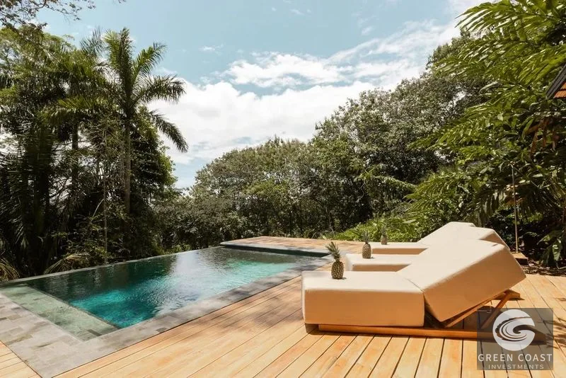 Pavones Luxury Oceanview Villa: 3BR Modern Jungle Oasis with Infinity Pool — view 2, Pavones, Costa Rica