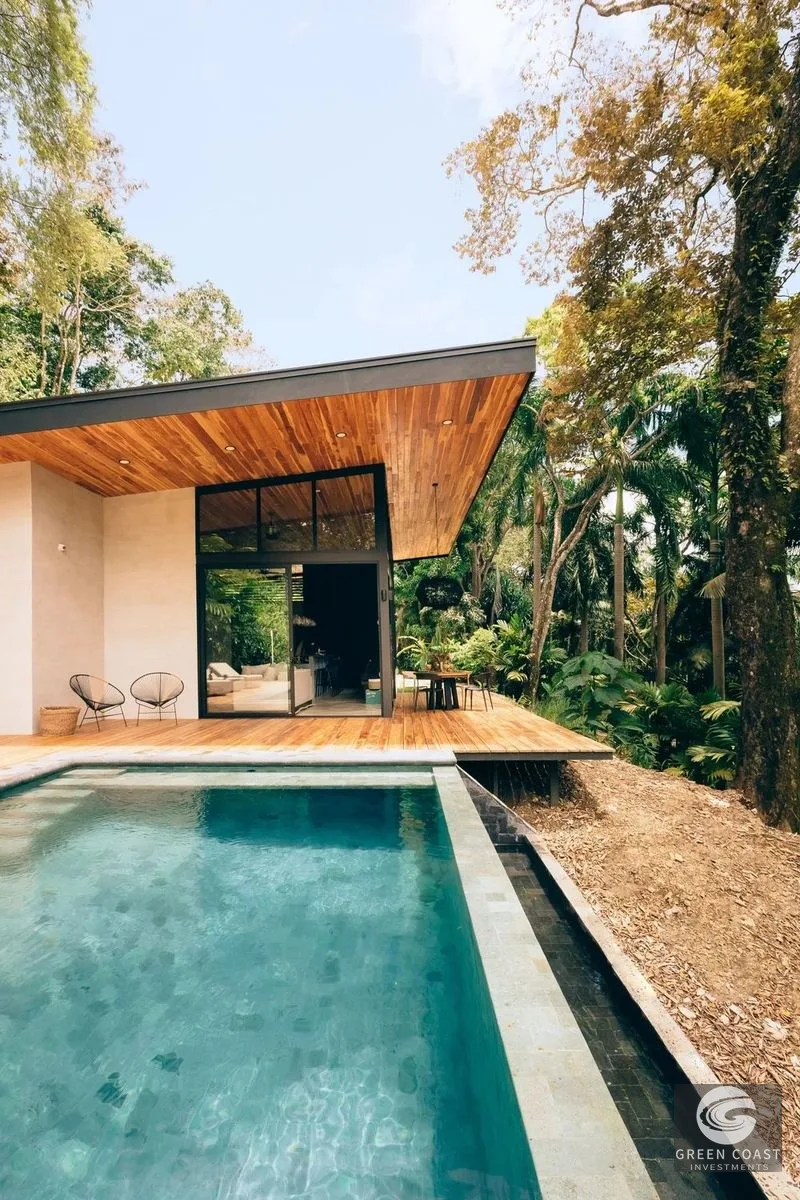 Pavones Luxury Oceanview Villa: 3BR Modern Jungle Oasis with Infinity Pool — view 3, Pavones, Costa Rica