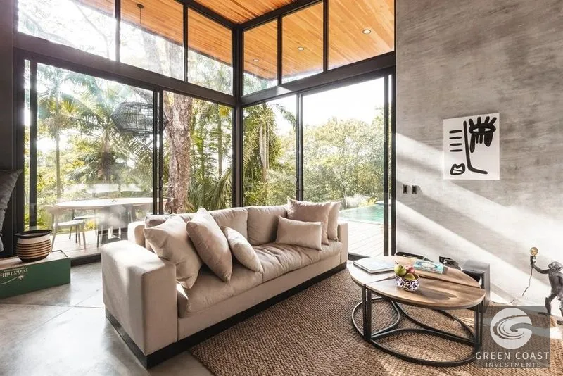 Pavones Luxury Oceanview Villa: 3BR Modern Jungle Oasis with Infinity Pool — view 9, Pavones, Costa Rica
