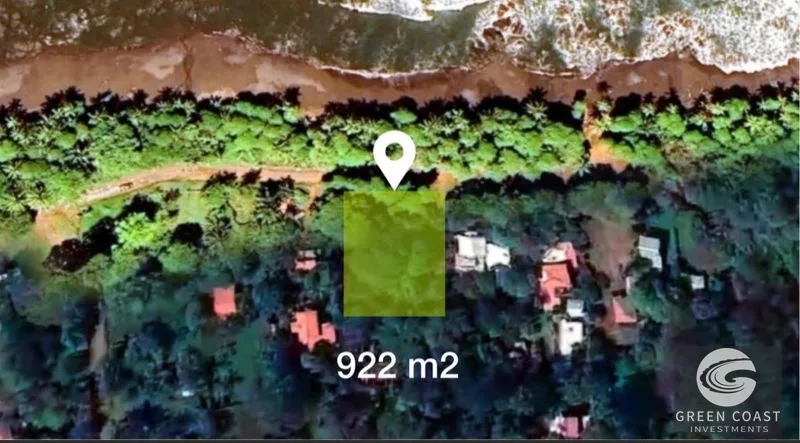 Rare Beachfront Lot in Punta Banco | 1/4 Acre Oceanfront Parcel in Pavones — view 3, Pavones, Costa Rica