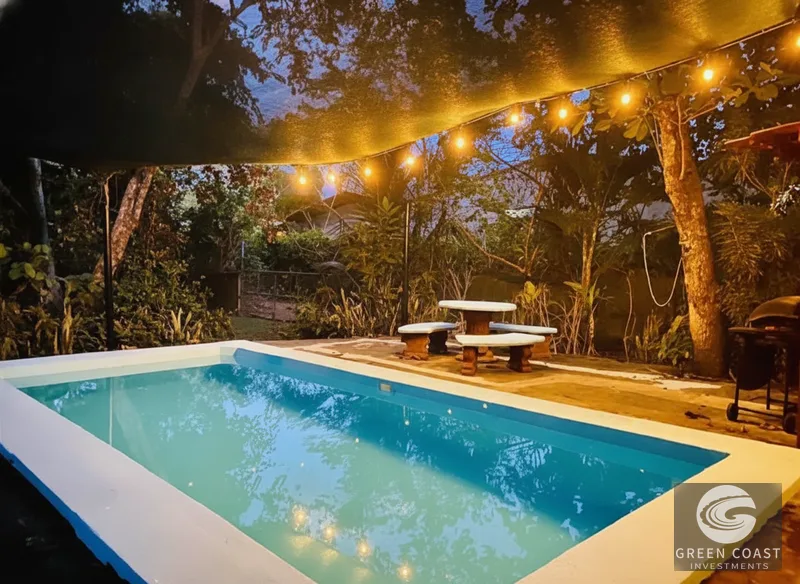 Cozy 2BR Beach Cabin with Pool Near Playa Azul | Low 0.25% Annual Cadastral Tax — view 9, Jacó, Costa Rica