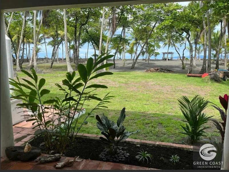 Zancudo Beachfront Estate: Two Turnkey Rental Homes with Secure Fee Simple Ownership — view 2, Pavones, Costa Rica
