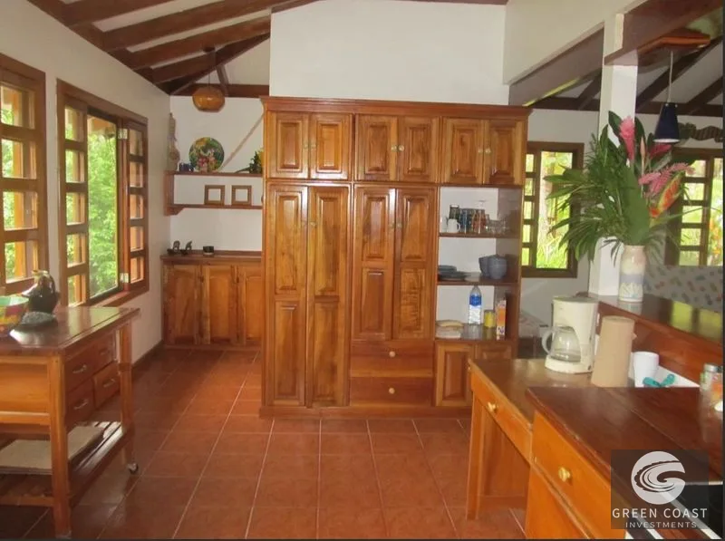 Zancudo Beachfront Estate: Two Turnkey Rental Homes with Secure Fee Simple Ownership — view 8, Pavones, Costa Rica