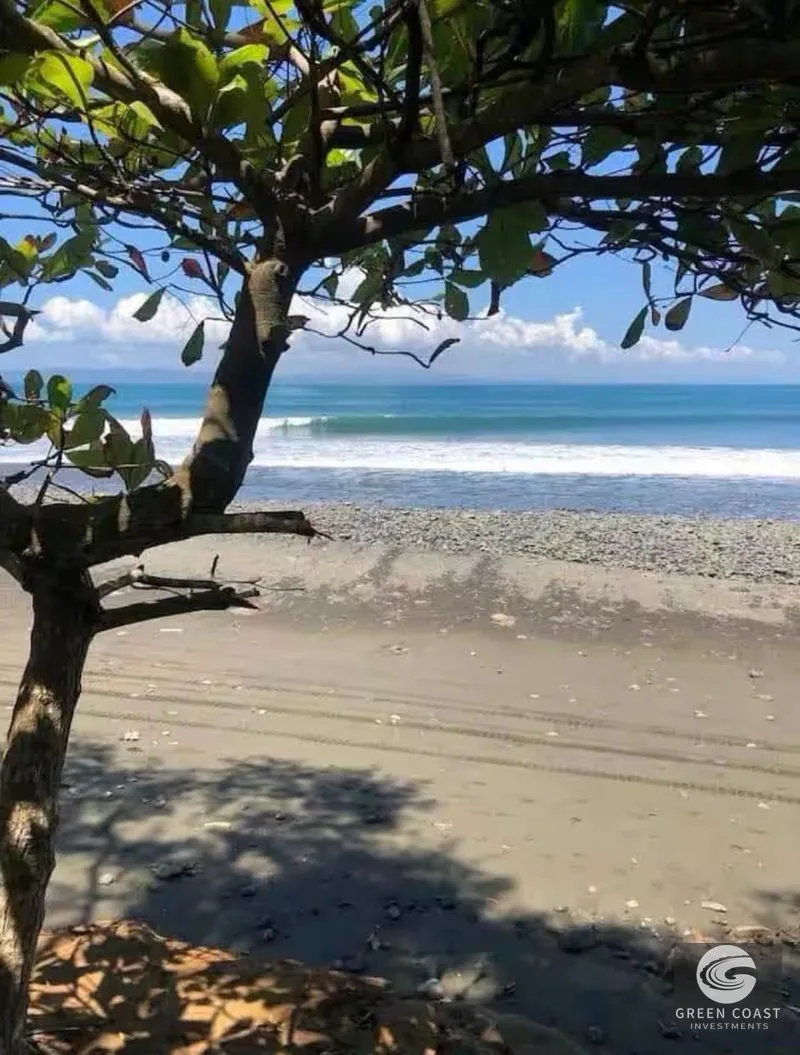 Flat 1,500m² Surf-Side Lot in Pavones – Private, Tree-Lined & Steps to the Beach — view 4, San José, Costa Rica