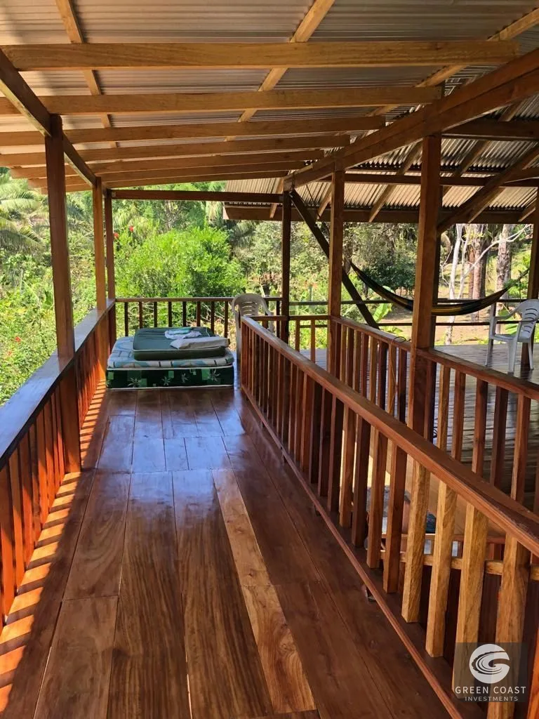 Pavones 6-Acre Estate: 4 Subdivided Lots with Country House & Fruit Orchards Near Surf — view 3, Pavones, Costa Rica