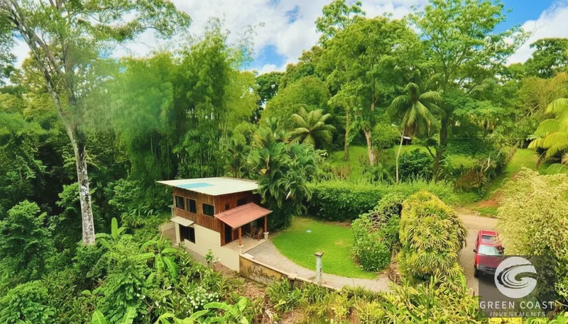 Pavones Jungle Oasis: Titled 2BR Furnished Home Near World-Class Surf — view 3, Pavones, Golfito, Costa Rica