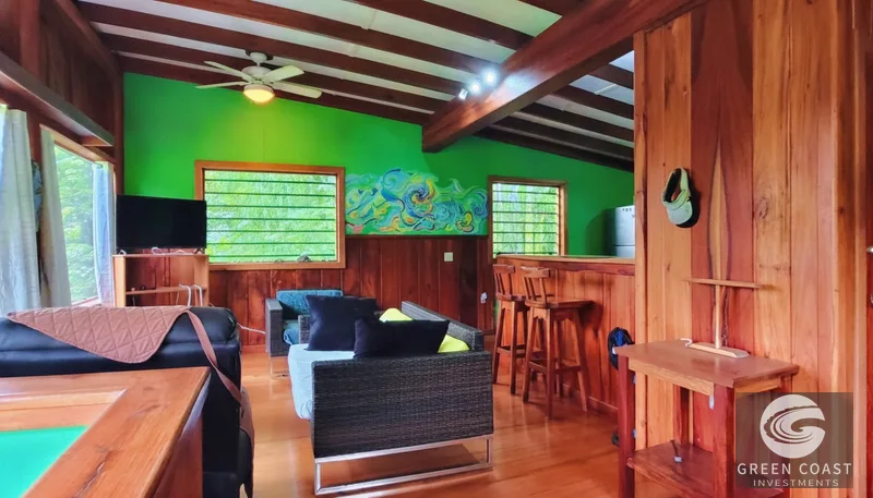 Pavones Jungle Oasis: Titled 2BR Furnished Home Near World-Class Surf — view 6, Pavones, Golfito, Costa Rica