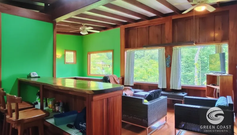 Pavones Jungle Oasis: Titled 2BR Furnished Home Near World-Class Surf — view 9, Pavones, Golfito, Costa Rica