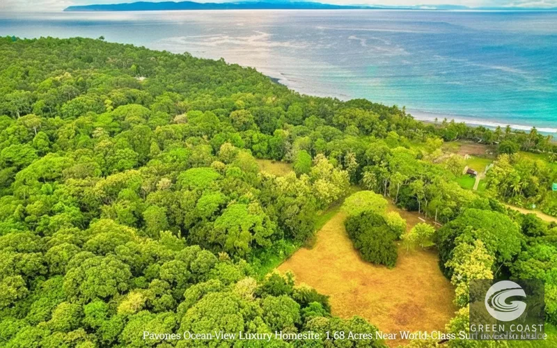 Pavones Ocean-View Luxury Homesite: 1.68 Acres Near World-Class Surf in Golfo Dulce — view 11, Pavones, Golfito, Costa Rica