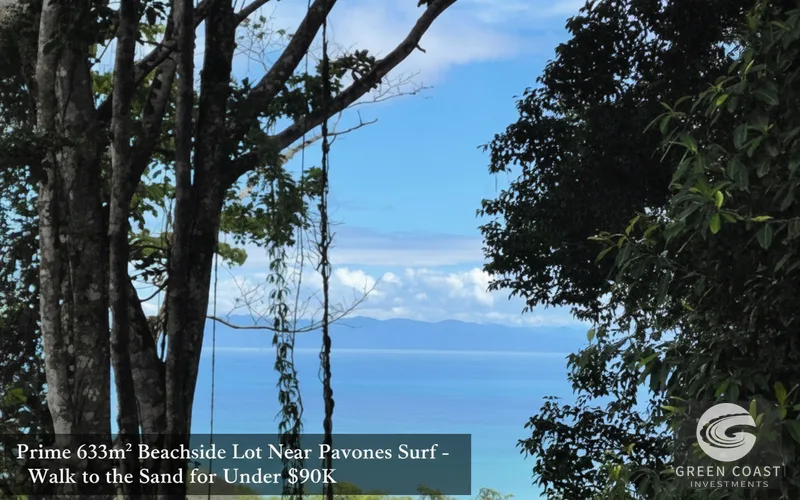 Prime 633m² Beachside Lot Near Pavones Surf – Walk to the Sand for Under $90K — view 15, Pavones, Golfito, Costa Rica
