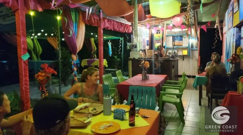 Oceanfront Restaurant & Rental Cabins in Pavones | Prime Beachfront Investment — view 2, San José, Costa Rica