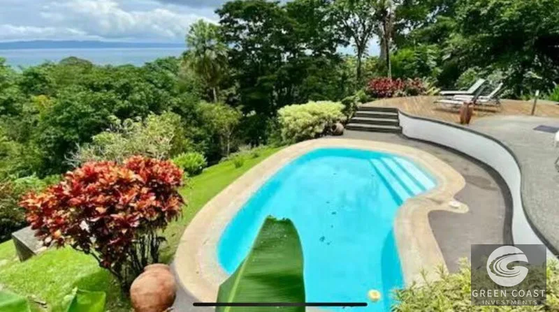 Pavones 5-Bed Ocean View Estate: Dual Bali-Style Luxury Homes Near the Surf — view 5, Pavones, Golfito, Costa Rica