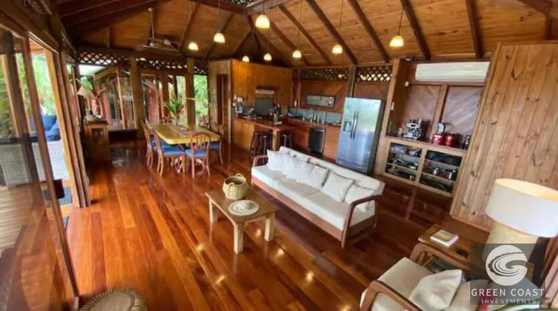 Pavones 5-Bed Ocean View Estate: Dual Bali-Style Luxury Homes Near the Surf — view 12, Pavones, Golfito, Costa Rica