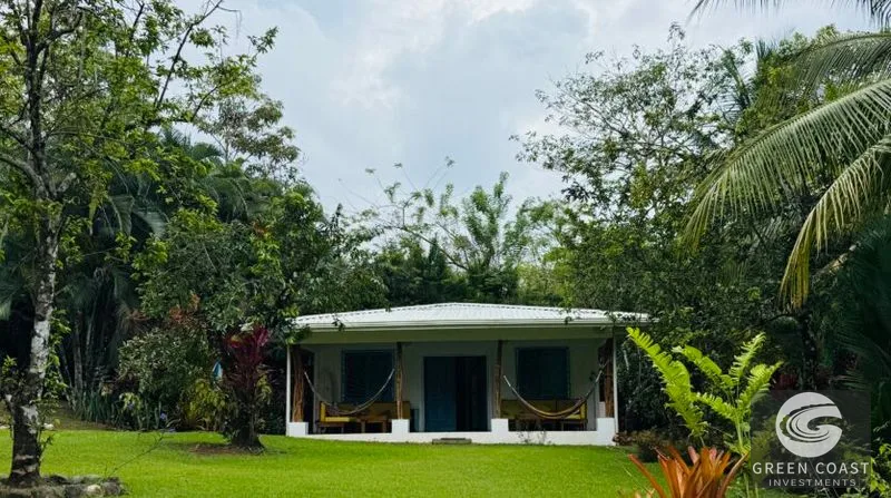 Pavones Surf & River Retreat: 2-BR Furnished Home on 2,400m² Near 'The Point' — view 3, Pavones, Golfito, Costa Rica