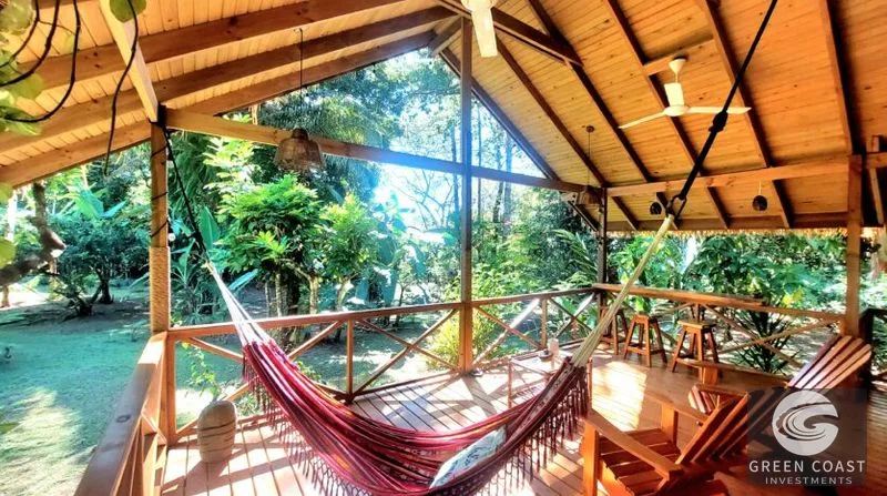 Pavones Surfside Eco-Estate: 3 Homes on 1.3 Lush Acres Near the Beach — view 1, Pavones, Golfito, Costa Rica