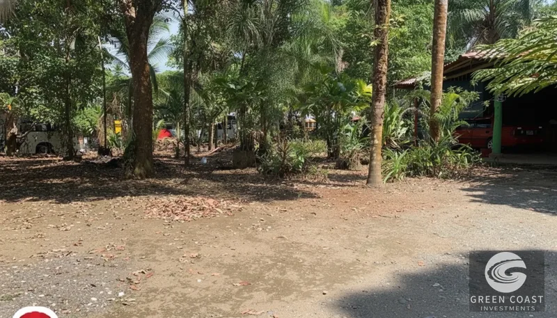 Prime Puerto Jiménez Commercial Corner Lot with Pools & High Visibility Development Potential — view 2, Puerto Jiménez, Puerto Jiménez, Costa Rica