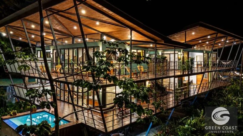 Drake Bay Luxury Eco-Lodge: 9-Bed Boutique Hotel near Corcovado with Ocean Views & Pool — view 1, Bahía Drake, Osa, Costa Rica