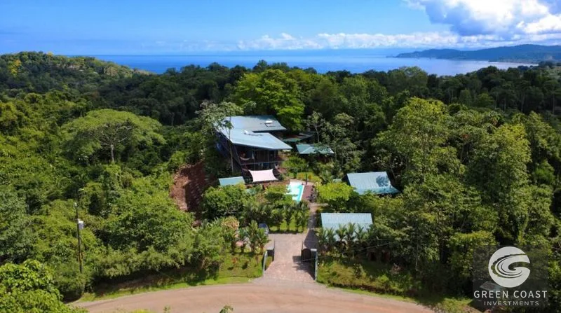 Drake Bay Luxury Eco-Lodge: 9-Bed Boutique Hotel near Corcovado with Ocean Views & Pool — view 3, Bahía Drake, Osa, Costa Rica