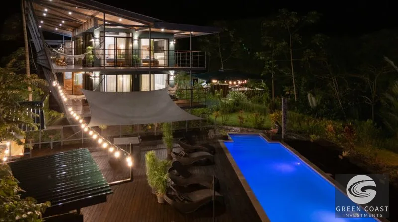 Drake Bay Luxury Eco-Lodge: 9-Bed Boutique Hotel near Corcovado with Ocean Views & Pool — view 8, Bahía Drake, Osa, Costa Rica