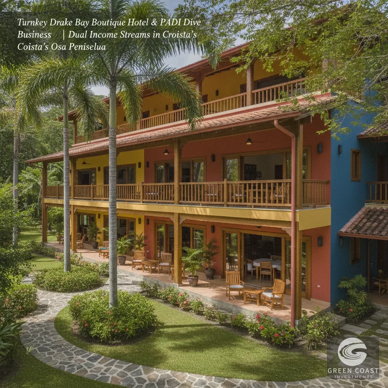 Turnkey Drake Bay Boutique Hotel & PADI Dive Business | Dual Income Streams in Costa Rica's Osa Peninsula — view 13, Bahía Drake, Osa, Costa Rica