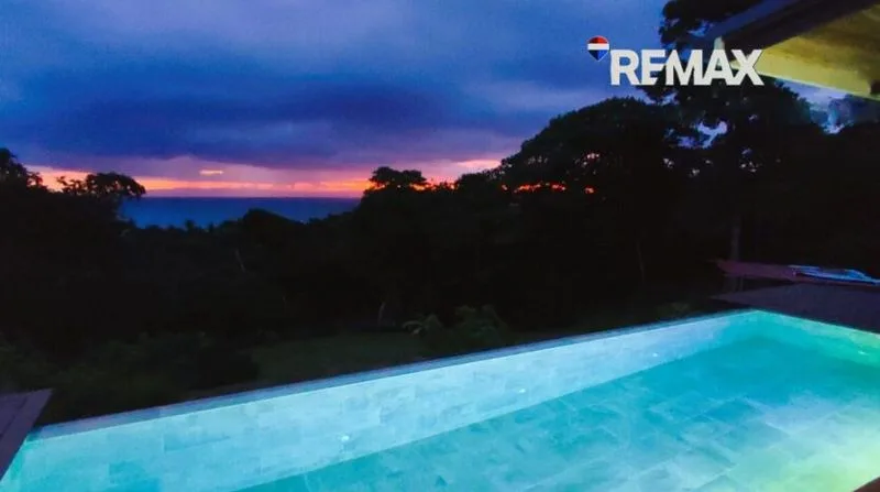 Pavones 5-Bed Ocean View Estate with Infinity Pool & Guest House — view 9, Pavones, Golfito, Costa Rica