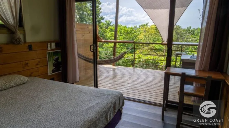 Private Jungle Oasis Near Pavones Surf: 2-BR Furnished Home on Acre+ Lot with Room to Expand — view 2, La Virgen, La Virgen, Costa Rica
