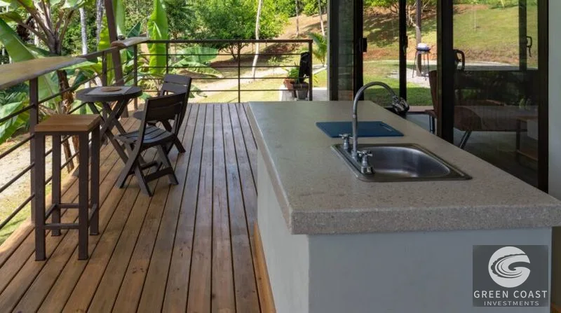 Private Jungle Oasis Near Pavones Surf: 2-BR Furnished Home on Acre+ Lot with Room to Expand — view 14, La Virgen, La Virgen, Costa Rica