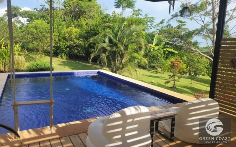 Modern 2-BR Furnished Home Near Pavones Surf with Solar Hot Water & Large Lot — view 15, Pavones, Golfito, Costa Rica
