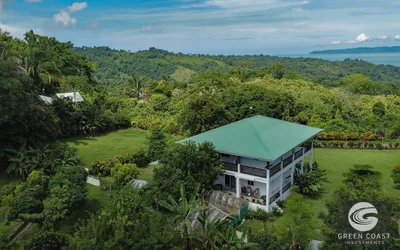 Luxury 4BR Ocean-View Estate in Pavones Hills | Green Coast Investments — view 1, Pavones, Golfito, Costa Rica