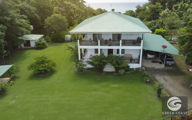 Luxury 4BR Ocean-View Estate in Pavones Hills | Green Coast Investments — view 2, Pavones, Golfito, Costa Rica