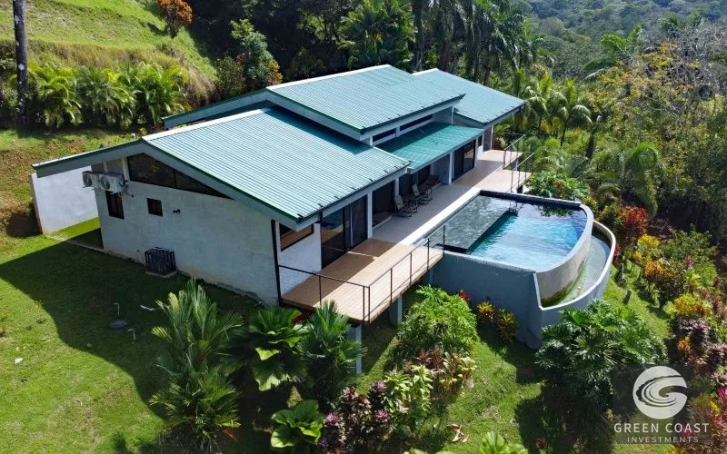 Pavones Modern Luxury Villa: Panoramic Golfo Dulce Views & Infinity Pool — view 3, San José, Costa Rica